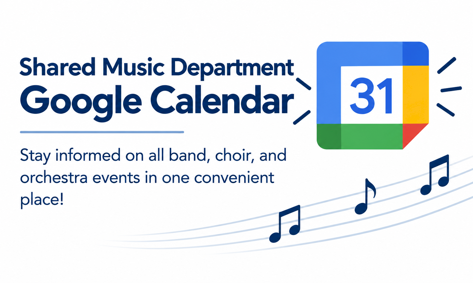 Band Calendar 2026-2027